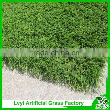 Artificial soccer field grass