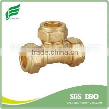 Brass Pipe Union Fitting Swagelok compression Fitting