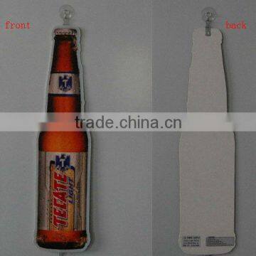 customerized el signs with bottle shape in PVC hard board