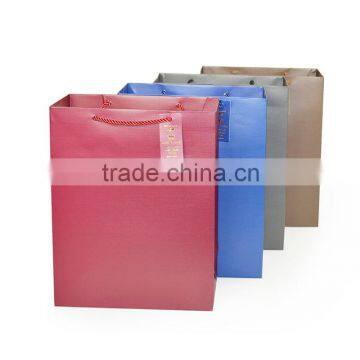 lamination wholesale gift shopping nice quality paper bag packaging