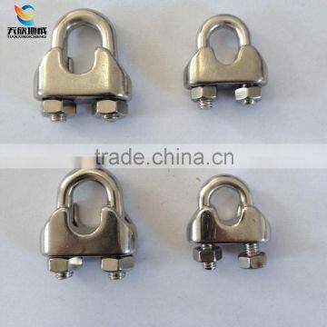 Janpan standard stainless steel wire rope clips for fasteners hardware