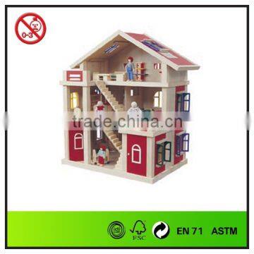 Best selling home show products miniature wood toys house