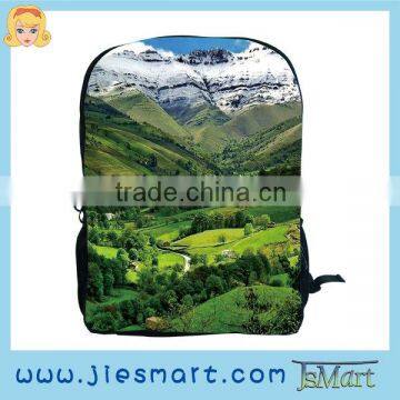 JSMART backpack knapsack shoulder bag sublimation printing tourism souvenir photo bag