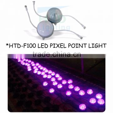 Full color RGB 256 gray level led point light source 3w