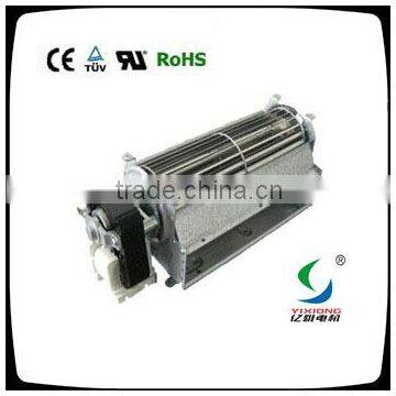 Cross flow fan warmer blower fan