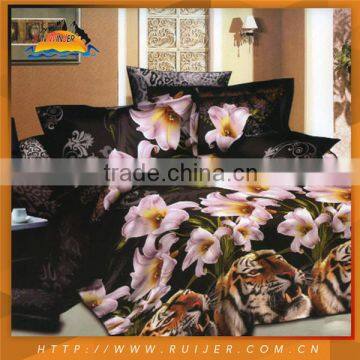 Customized Colorful Luxury Wedding Bedding Set photo-4