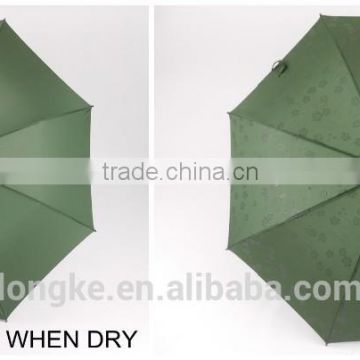 color changing umbrella change color when wet umbrella