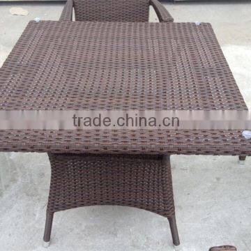 ZT-1082T Rattan aluminum lesuire outdoor table