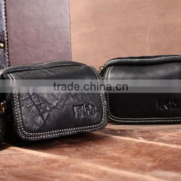 Vintage men waist pouch bags for cellphone