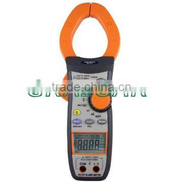 TM-3014 AC/DC Clamp Meter,LCD Backlit display with maximum reading of 6600