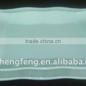 4pcs square melamine plates