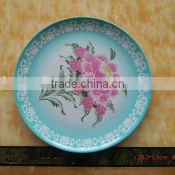 melamine round plate dinner plate