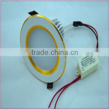 7w12w15w21w Dimmable led ceiling light/recessed led down light for home/round led downlight