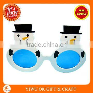 Funny Snowman Party Glasses Free Sample