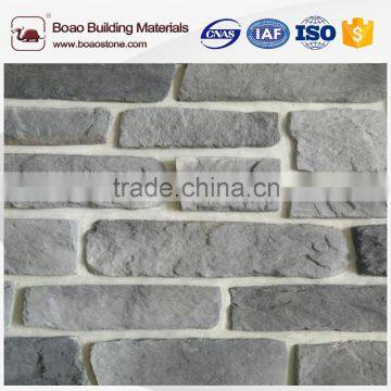 Manufactured artificial stone veneer