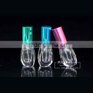 personal care pump sprayer 15ml crystal perfume glass bottle