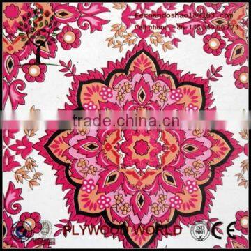 Export All Kinds of Flower Designs Polyester Plywood photo-5