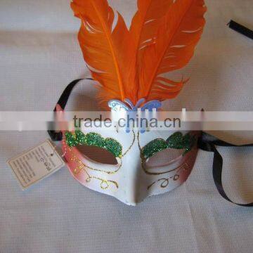 popular feather mask