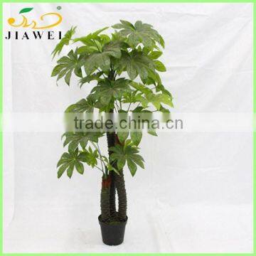 cheap artificial big fatsia trees house