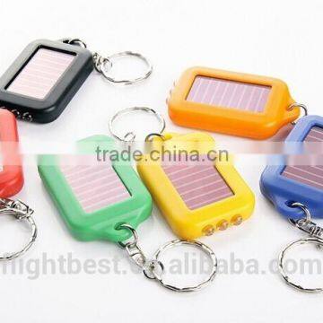 Creative Mini Solar Panel Solar Keychain Flashlight Lights,3 W Flashlight LED Lighting To Lisbon Portugal
