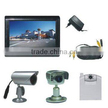 Security monitor with camera kit