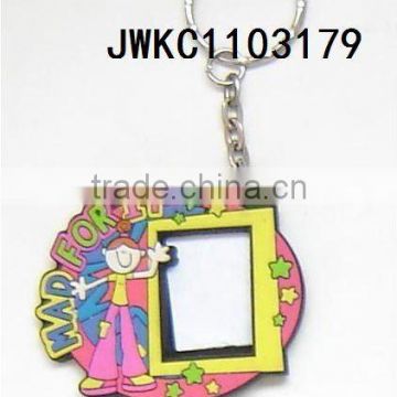 OEM photo frame design keyring, metall keyring, alloy keyring