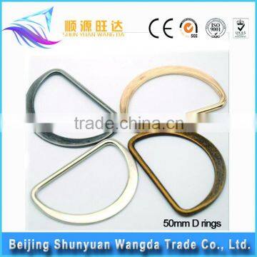die casting zinc alloy bag metal d ring belt buckle accessories wholesale