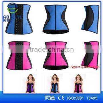 Aofeite Factory Women Underwear Sexy Plus Size Corest Summer Slimming Underwear Waist Training Corsets Latex