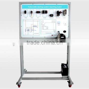 Automobile starting system teaching board