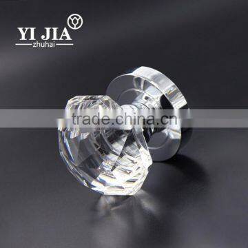 Clear Diamond Bedroom Furniture Crystal Door Lock Handles photo-2
