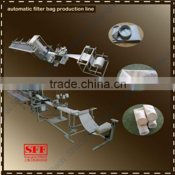 automatic filter bag sewing line or welding line supplier