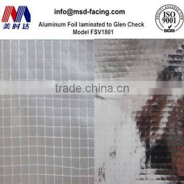 Sealing aluminum foil plain with film roof heat insulation materials