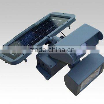 Turnable solar flood light 1W,led floodlight with body sensor