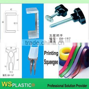 plastic bottles screen printing machine parts