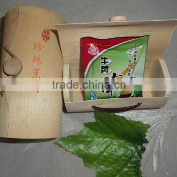 wooden tea box