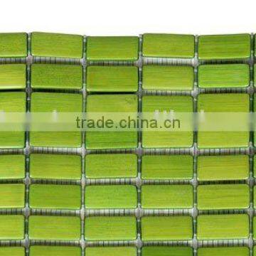 100% natural bamboo green maj-jong placematat