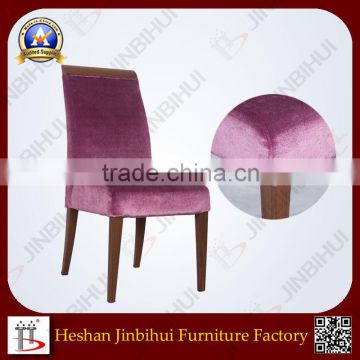 (BH-FM3016 )Purple Wood Look Restaurant Dining Chair