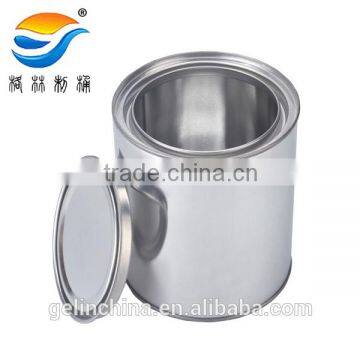 1L tin can printed tin bucekt paint container