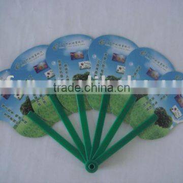 7 fold promotion pp hand fan