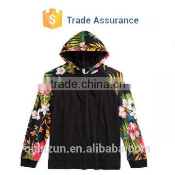 Custom Wholesale Plain Black Gret Fleece Sweatshirt Hoodie Manufacturer photo-2