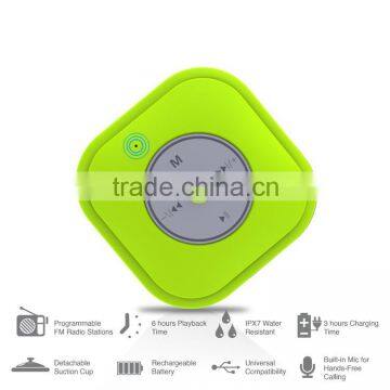 Fashion Wireless Mini Bass Cube Shower Speaker