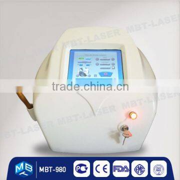 2016 New Rsearch 980nm Diode Laser Spider Vein Removal And Vasscular Treatment Machine