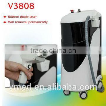 12x12mm High Power Powerful 808nm Diode Laser Hair 0-150J/cm2 Removal Pigment Removal Machine With CE Salon