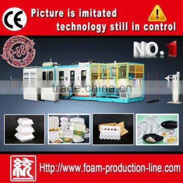 Top quality styrofoam tray making equipment