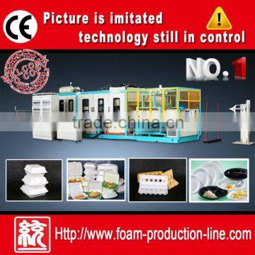 Advanced Technology Level Styrofoam Pizza Box Production Line