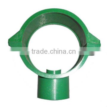 Ductile plastic enter Tube Clamp with screw