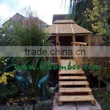 Eco-friendly bamboo bridge