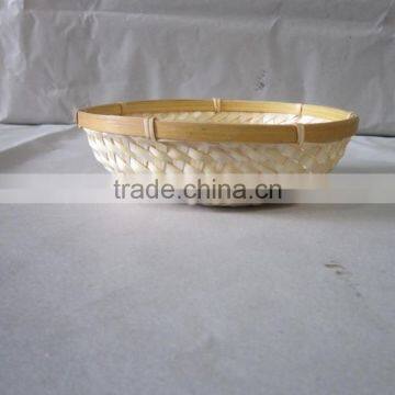 Round Bamboo Basket Made in Vietnam photo-2