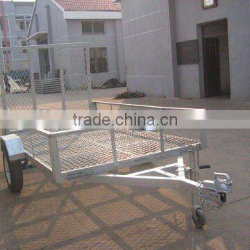 Hot dipped galvanized wire mesh ATV trailer