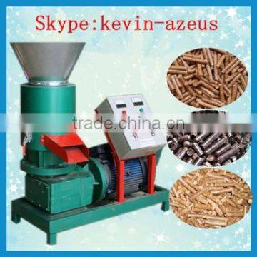 Hot selling flat die compress wood pellet mill at factory price